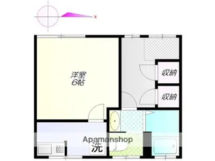 徳江ハイツ【2階】の間取り