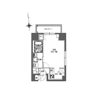 LA DOUCEUR東神田【8階】の間取り