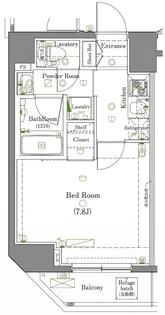 DIPS墨田EAST【2階】の間取り