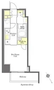 プライムメゾン浅草橋【2階】の間取り