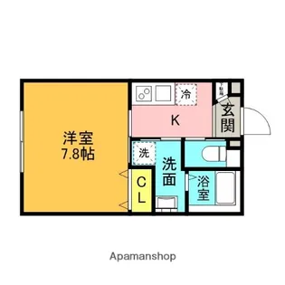ARC TENJIN【3階】の間取り