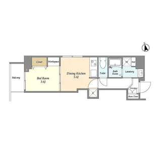 グランカーサ上野【2階】の間取り