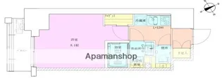 門前仲町レジデンス九番館【8階】の間取り