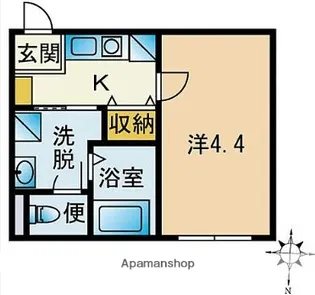 BAMBOO清澄白河【3階】の間取り