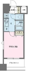 ドゥーエ新川【5階】の間取り