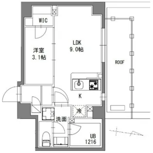 SーRESIDENCE東陽町FELIZ【8階】の間取り
