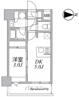 SYFORME住吉【6階】の間取り