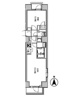 SーRESIDENCE押上SOUTH【7階】の間取り