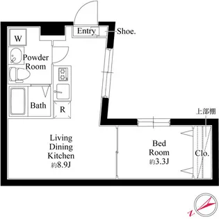 MAISON DE S【5階】の間取り