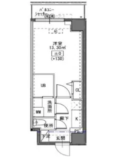 ALIVIS東瑞江【5階】の間取り