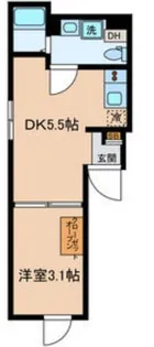 プランドール浅草【3階】の間取り