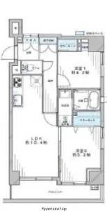 東京都台東区竜泉1丁目【マンション】の間取り