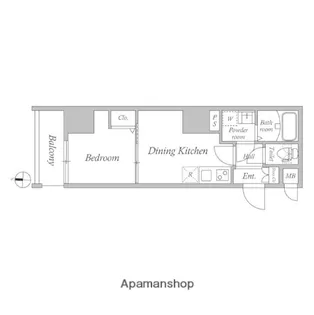 GRAN PASEO菊川Ⅱ【4階】の間取り