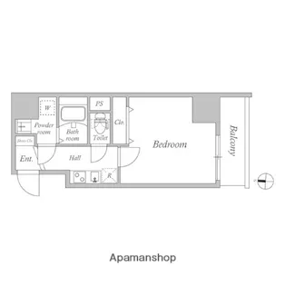 GRAN PASEO菊川Ⅱ【9階】の間取り
