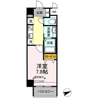 PLUM VILLAGE【3階】の間取り