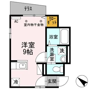 オット・ラルゴ【1階】の間取り