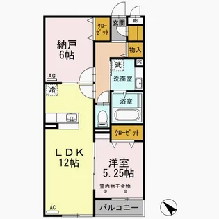 RIVIERE【2階】の間取り