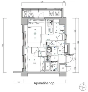 仮称)亀有マンション【2階】の間取り