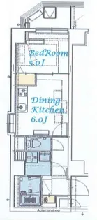スプランディッド大島【2階】の間取り