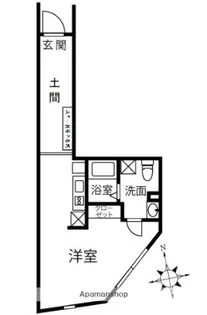 クリオ ラモード木場公園【4階】の間取り