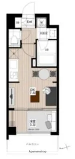 アーバンパーク清澄白河【6階】の間取り