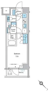 プレディアコート西葛西【3階】の間取り