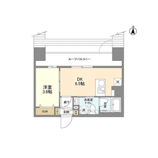 ウェルスクエア錦糸町SOUTH【7階】の間取り