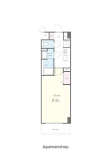 東京都台東区三ノ輪2丁目【マンション】の間取り