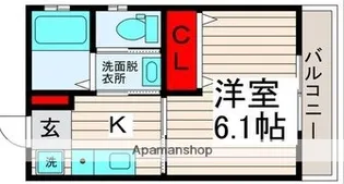 THYMETERRACE55【3階】の間取り