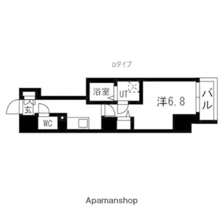TRADIS秋葉原【10階】の間取り