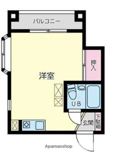 東京都江戸川区平井2丁目【アパート】の間取り