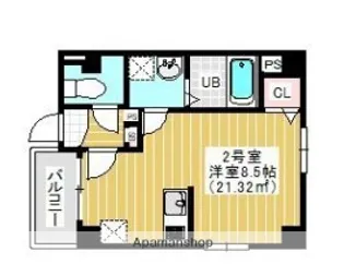 東京都墨田区向島3丁目【マンション】の間取り