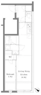 プロスタイルウェルス亀戸水神【1階】の間取り