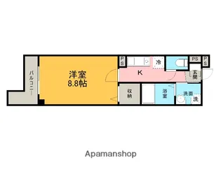 アルト・プエンテ平井【6階】の間取り