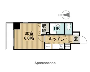 東京都江東区亀戸4丁目【マンション】の間取り