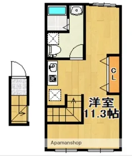 アイディ西馬込【3階】の間取り