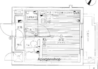 ライオンズマンション成城東【2階】の間取り