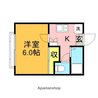 レーベンハイム【1階】の間取り