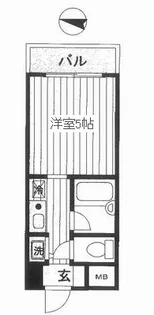 東京都品川区二葉3丁目【マンション】の間取り