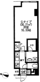東京都大田区山王2丁目【マンション】の間取り