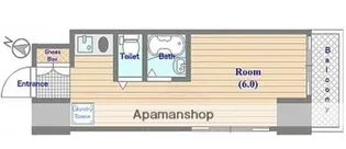 ダイアパレス亀戸【3階】の間取り