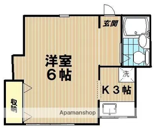 ハイムくぬぎ【1階】の間取り