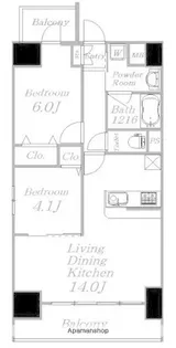 プリマヴェーラ【8階】の間取り