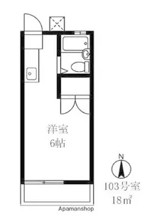 大岡山プラザ【1階】の間取り