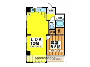 アライハイツ【3階】の間取り