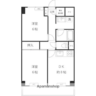 千歳船橋ホーム【5階】の間取り