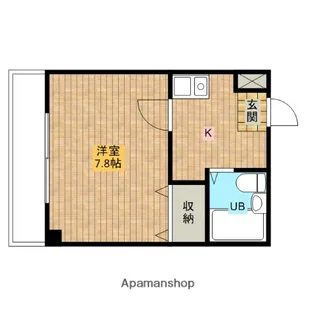第10オカダビル【4階】の間取り