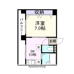 アドレス下北沢【4階】の間取り