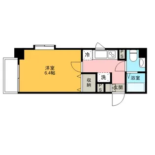 エコロジー都立大学レジデンス【0413号室】の間取り