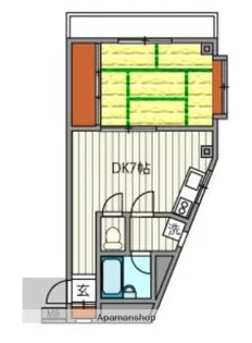 クレールハイツ【1階】の間取り